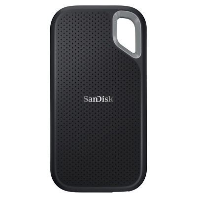 SanDisk Extreme Go Portable External SSD, USB-A & USB-C Connectors, 2TB