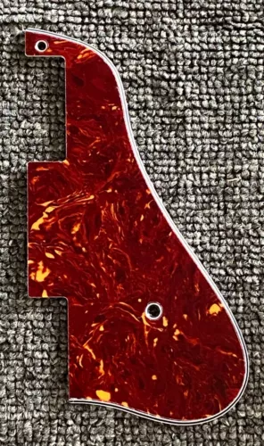 For 4-Ply Gibson ES-339 Guitar Pickguard,Red Tortoise