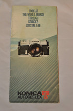 Konica Autoreflex T Brochure, Original, Not a Copy 