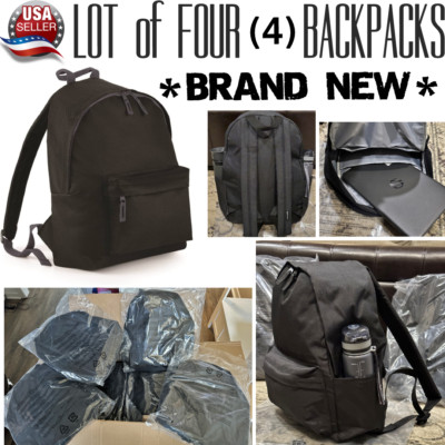 * LOT OF 4 * Amazon 24L Classic Backpack, 2x Drink Holders, PADDED Laptop Pocket