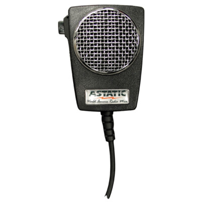 ASTATIC D104M6B 4PIN CB AMPLIFIED CERAMIC POWER HAND MICROPHONE