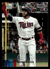 2020 Stadium Club  Nelson Cruz #2 Minnesota Twins Baseball Card