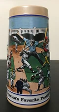 Anheuser-Busch America’s Favorite Pastime Stein Baseball