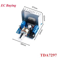 TDA7297 Digital Audio Amplifier Board 15W 2 Stereo Dual Channel Module