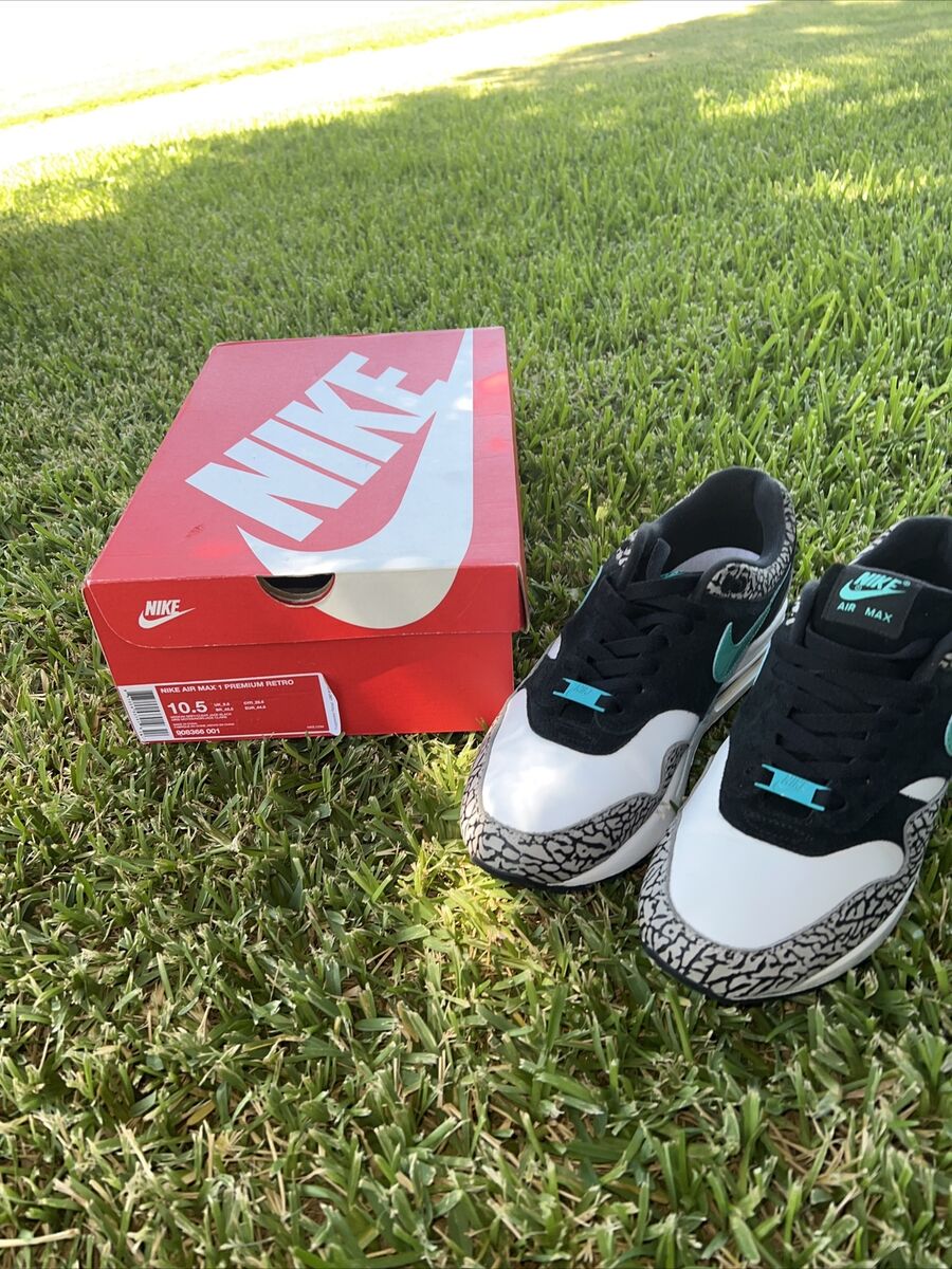 Men's Nike Air Max 1 Retro Atmos Elephant Size 10.5 2017 Men's Nike Air Max 1 Retro Atmos Elephant Size 10.5 2017
