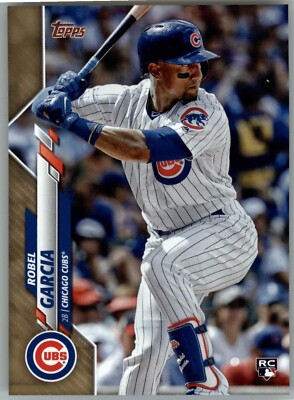 ROBEL GARCIA RC Rookie Gold 2020 Topps #283 Chicago Cubs