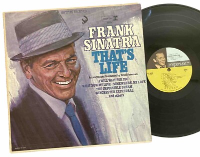 Frank Sinatra That's Life Vinyl LP Reprise Stereo 1966 FS-1020 VG/VG 2
