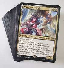 MTG Commander Drana and Linvala Custom 100 Ca...