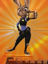 Card Fun Disney 100 Series 1 Zootopia CR Judy Hopps Card DISC01-CR06