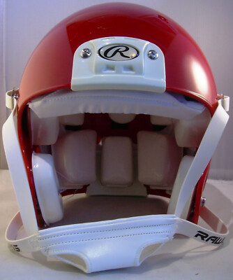 Rawlings Impulse Footballhelm , Rot, Gr. M