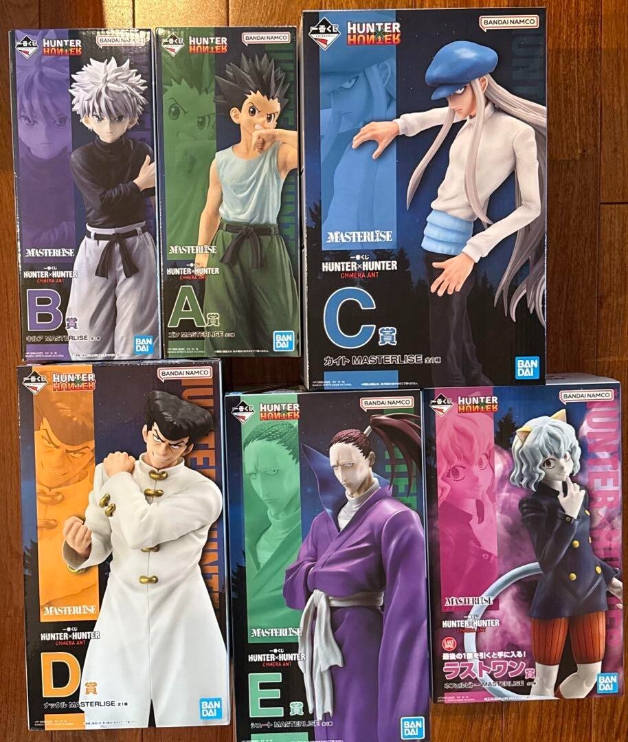 Ichiban Kuji HUNTER × HUNTER CHMERA ANT Prize A B C D E Last