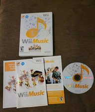 Nintendo Wii Music Nintendo Wii, 2008 Complete with Instruction Booklet