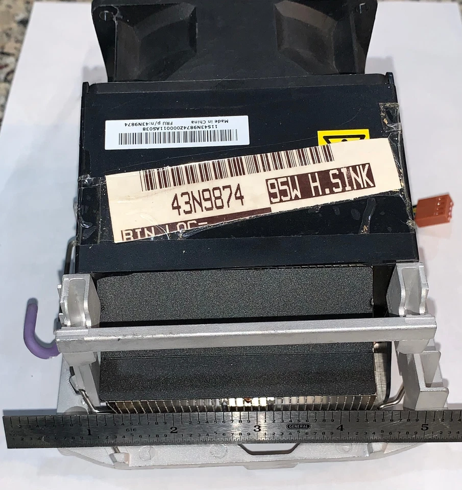 IBM 43N9874 Heatsink Kit Fan Assembly For Thinkcentre M58 - Image 2 of 4
