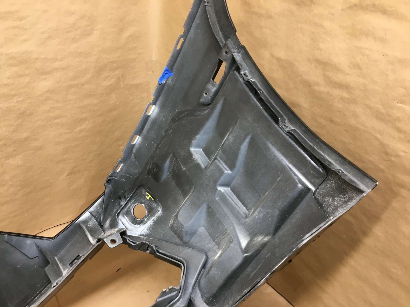 2012-2016 Lamborghini Aventador Front Bumper Cover OEM 470807113C Black