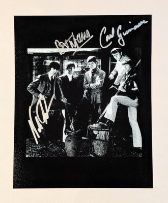 THE BUCKINGHAMS Signed 8x10'' PHOTO Dennis Tufano CARL G Nick Fortuna COA