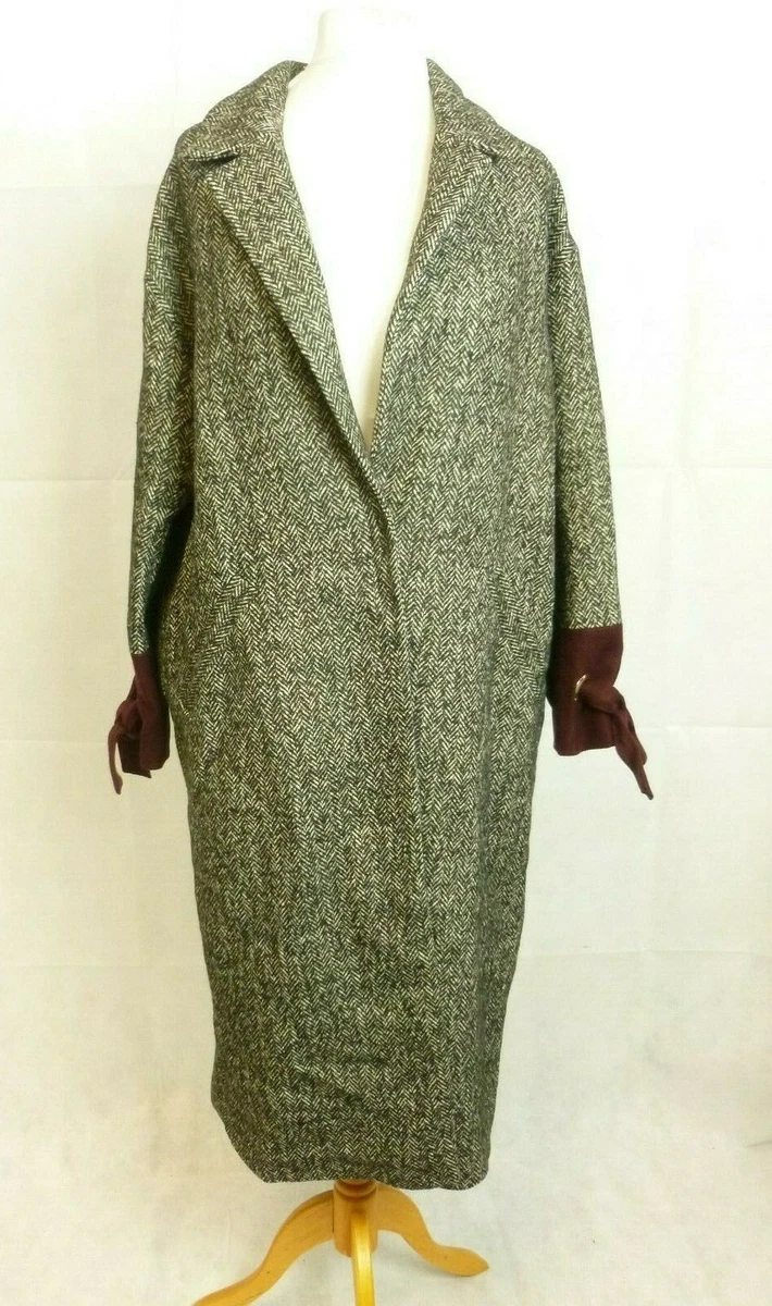 River island best sale herringbone coat
