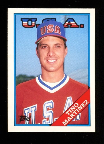 1988 TOPPS TRADED TINO MARTINEZ RC #66T NM-MT OR BETTER CENTERED