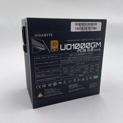 GIGABYTE GP-UD1000GM PG5 Rev2.0 80+ Gold Modular Power Supply (No PSU Cable) - Afbeelding 6 van 6
