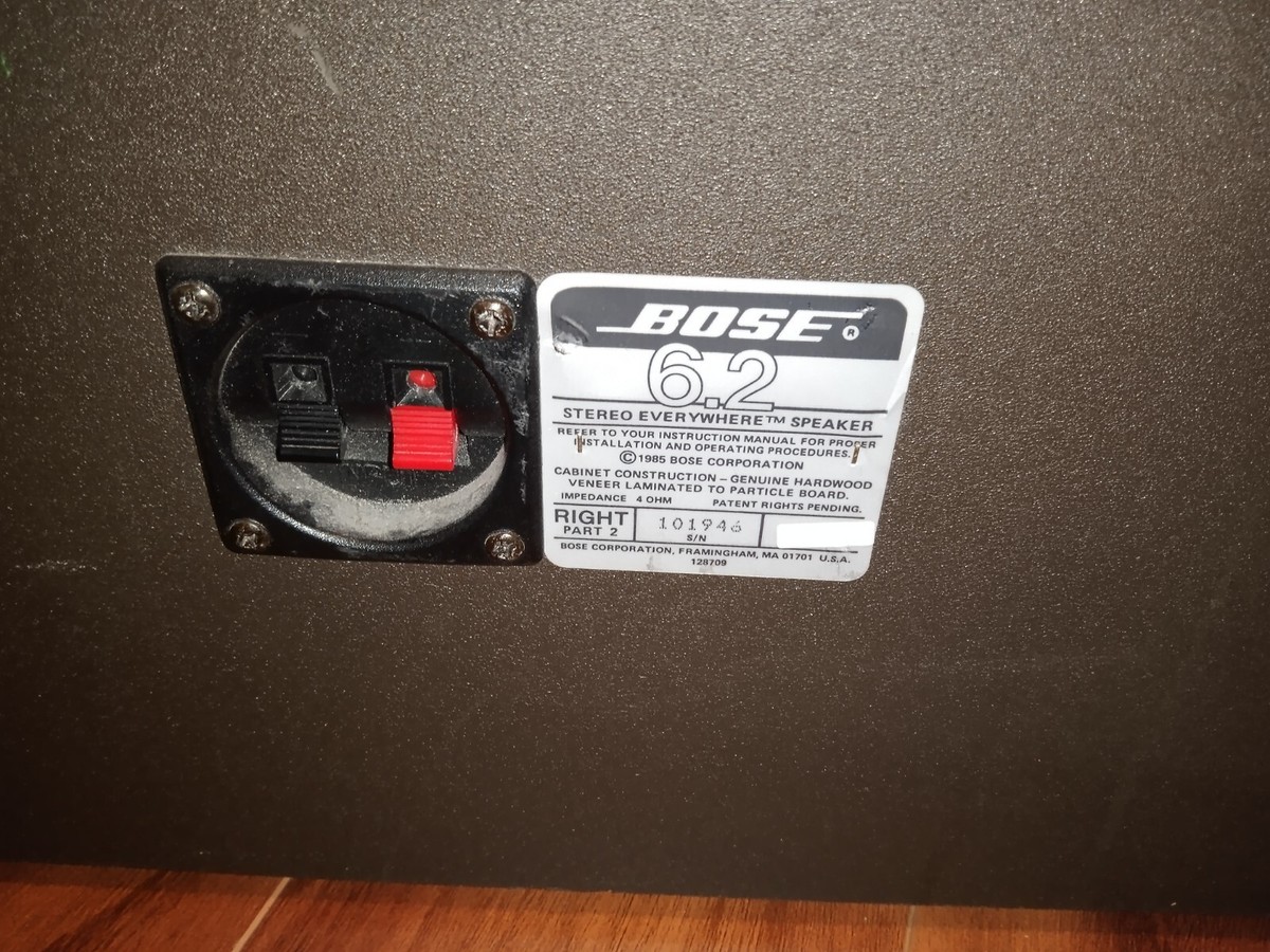 Beautiful set of Bose 6.2 Everywhere Speakers Good Condition