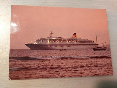 Carte Postale Vintage Du Paquebot Europa (Hapag Lloyd) - Thème Maritime Et Voyages