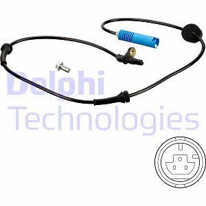 Delphi SS20629 Sensor, Raddrehzahl Links Rechts Vorderachse FÜR Land Rover-image
