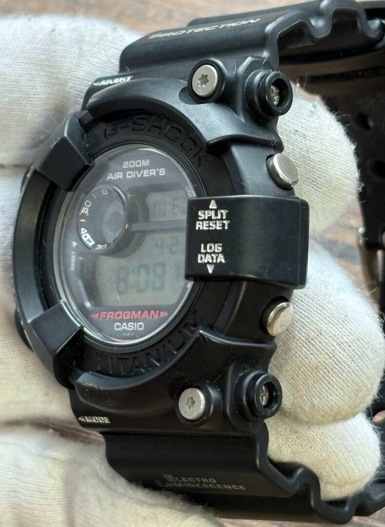 G-SHOCK Frogman DW-8200Z-1T ② G-SHOCK Frogman DW-8200Z-1T W/Box Tested Japan Used F/S | eBay