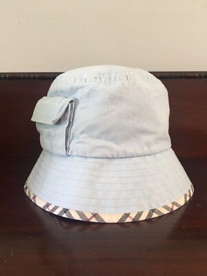 BURBERRY NOVA CHECK-TRIMMED BUCKET HAT 1-52_edfc7318-20b0-4efb-ae6a-  main image 2