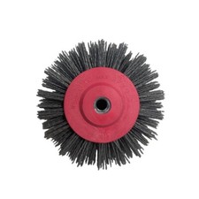 SPAZZOLA RULLO PUNZONATO NYLON SPAZZOLATRICE LEGNO Gr.120 Ø140x100mm SIT 