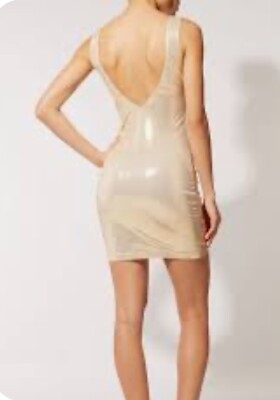 slim fit dress slacks Lucia | Ostrich Feather & Golden Sequin Heirloom Dress