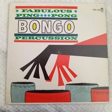 Kaino & his Afro-Percussion Group- Fabulous Ping Pong Magic Bongo Percussion LP