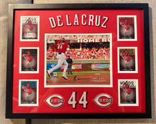 Elly De La Cruz Reds RC 2024 Topps Series 1 Baseball Cards & 8x10 Auto