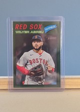 2026 Topps Heritage - Wilyer Abreu #362 Dark Green Border