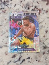 2025 Panini Contenders PFL Debut SILVER Mojo Season Ticket #7 FRANCIS NGANNOU