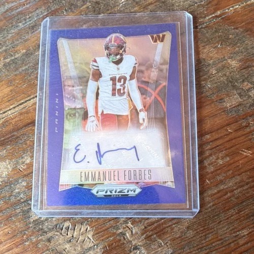 2024 Panini Prizm Deca Football Emmanuel Forbes #S-EFS