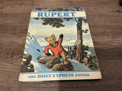 Rupert Bear Comic Book Annual Vintage Full Spine 1970 