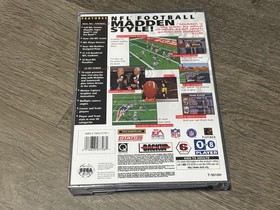 Madden NFL 97 Sega Saturn Complete CIB w/Poster Authentic