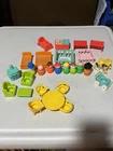 Fisher-Price Little People Vintage Figures & Accessories Lot 1970s Ages 1-4