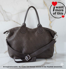 Designer · Todschick Bruno Parise · Bag Borsone · Leather Leather · Braided