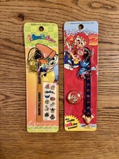 [2set] Figura Reloj PaRappa el Rapero Um Jammer Lammy 1998 Muy Raro De Japón