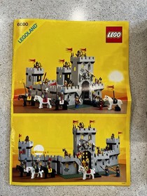 LEGO Castle: King's Castle #6080 Manual Advertisement Vintage 1985 Incomplete