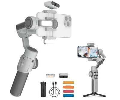 Zhiyun Smooth 5E Combo 3-Achsen Gimbal Stabilisator für Smartphone Ki-Tracking