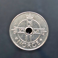 Norwegen 1 Krone 1997  K&ouml;nig Harald V. - Umlaufm&uuml;nze. Circulated coin  Norge