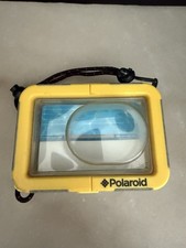 Polaroid Digital Camera Case Scuba Dive Proof Waterproof Clear Yellow