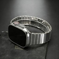 Bracelet acier inoxydable Style Titane pour Apple Watch Ultra 3
