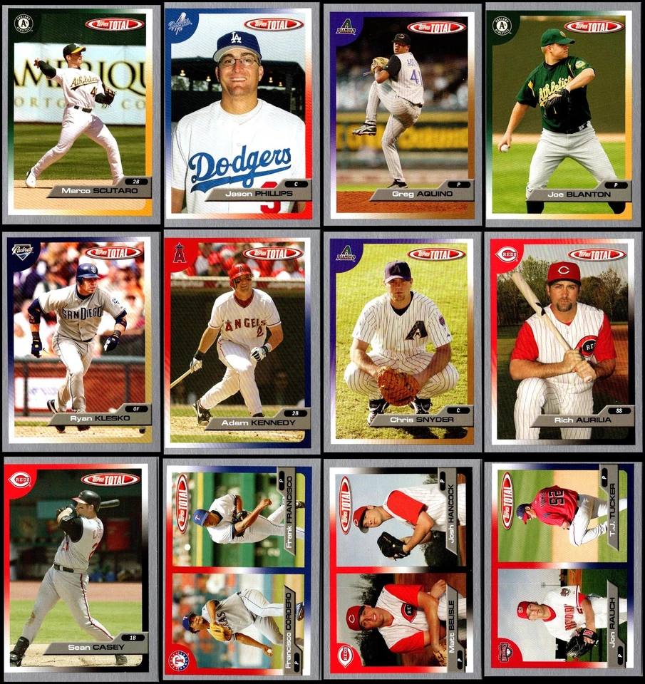 Lote de tarjetas Topps Total (68) 2005 - GOING, GOING... ¡CASI DESAPARECIDO! ¡NO ESPERES! Foto 3 de 4