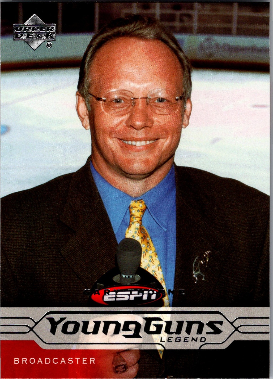 Gary Thorne 2004-05 Upper Deck Series 1 Young Guns Legends Card # 208