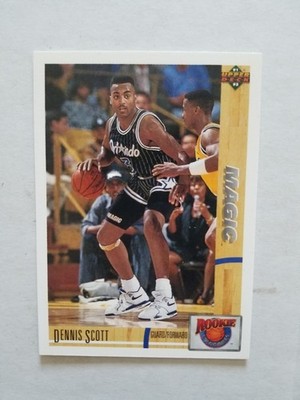 1991-92 Upper Deck Rookie Standouts Dennis Scott #R2