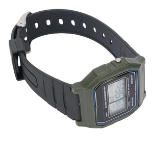 Digital Chronograph Watch Water Proof Polygonal Sport Watch For Teens