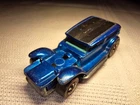 Vintage 1969 Mattel Hot Wheels Redline Red Line The Demon Aqua