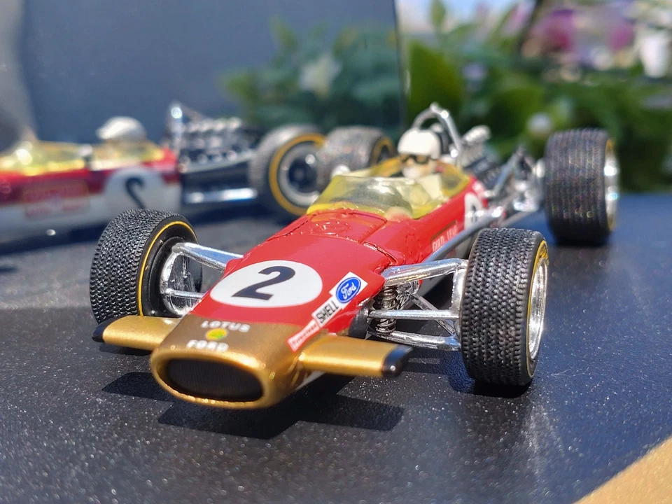 F1 1969 / Lotus Ford / Lotus 49 / D.Attwood / Monaco GP / 1/43 / Quartzo - Image 2 of 4